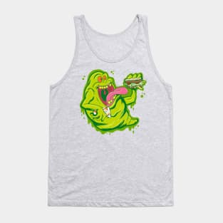 2-Sided Slimer Tea Tank Top